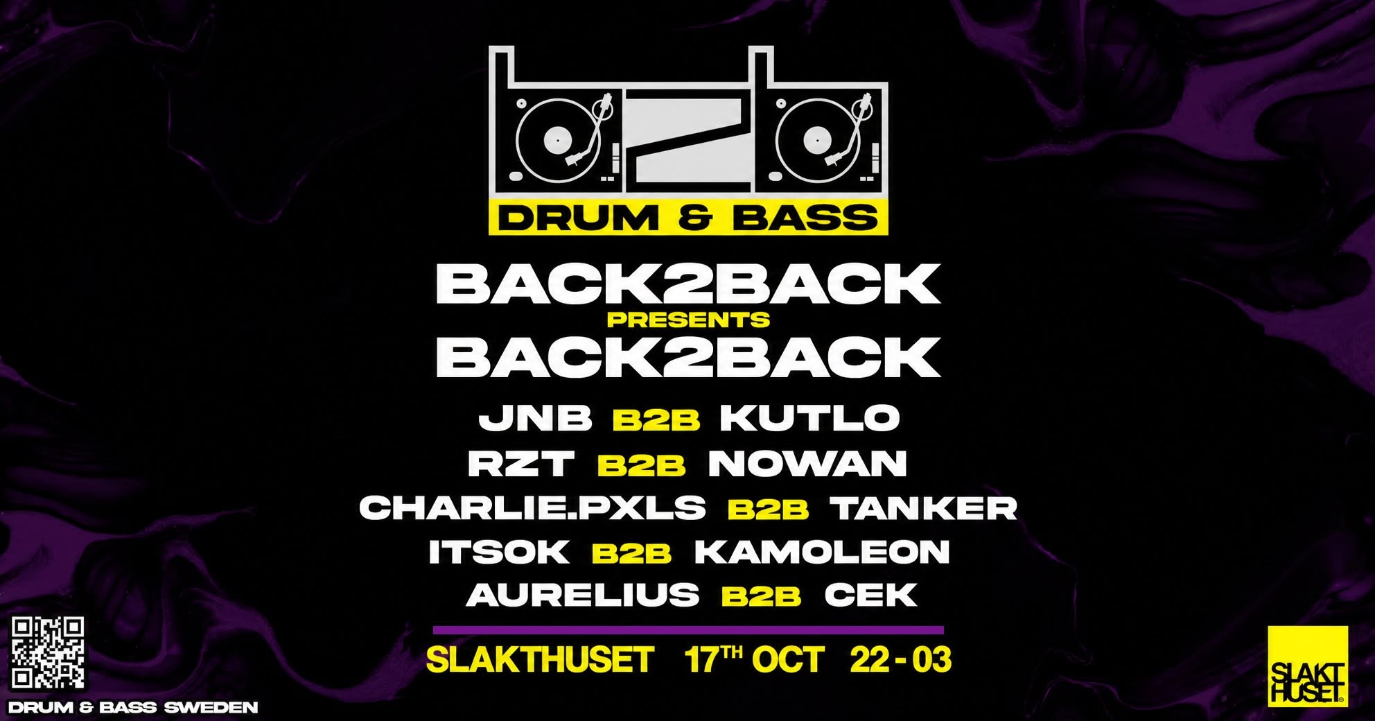 Back2Back Presents: Back2Back flyer
